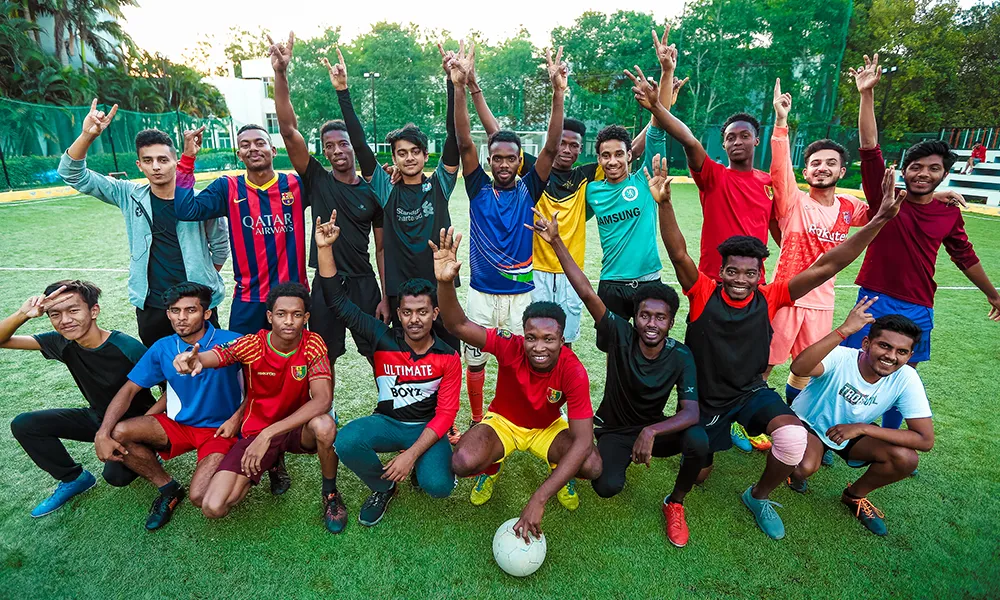 Campus life at Krupanidhi 4